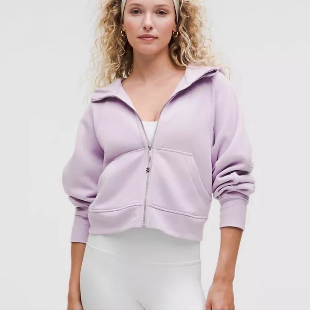 Lululemon Scuba Oversized Full-Zip Hoodie (Lilac/Esther) size: M/L